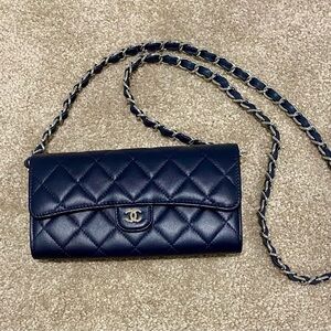 Chanel like Leather Chain Strap, Replacement Strap